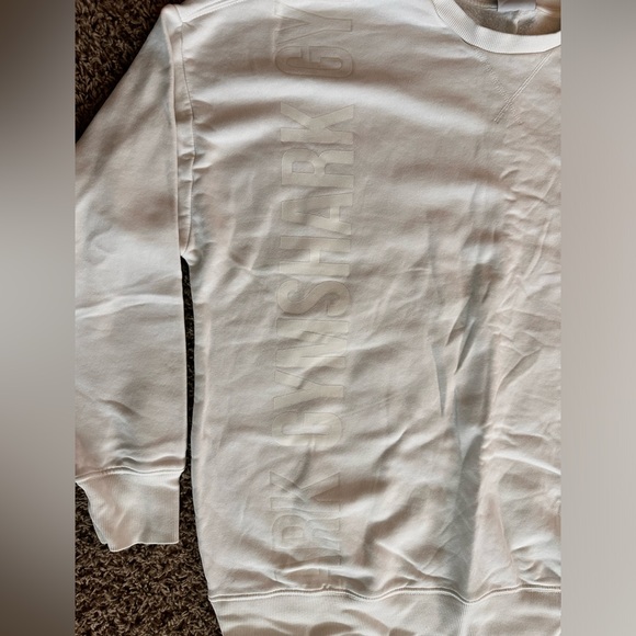 White Oversized Gymshark Crewneck - Picture 4 of 5